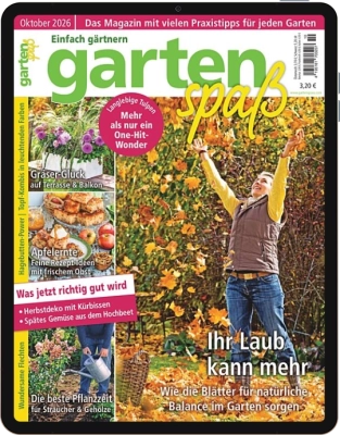 Gartenspaß E-Paper - Aktuelle Ausgabe