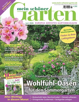 Mein schöner Garten - Aktuelle Ausgabe