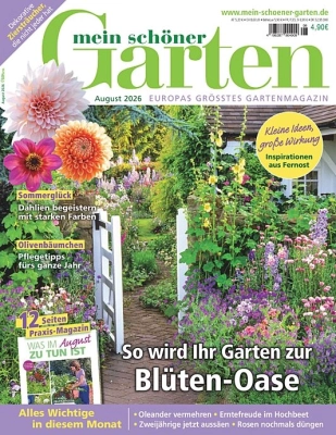 Mein schöner Garten - Aktuelle Ausgabe