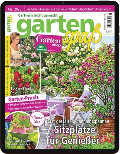 Gartenspaß E-Paper - Aktuelle Ausgabe