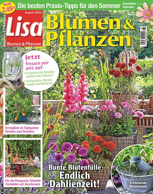 Lisa Blumen & Pflanzen JAHRES-ABO